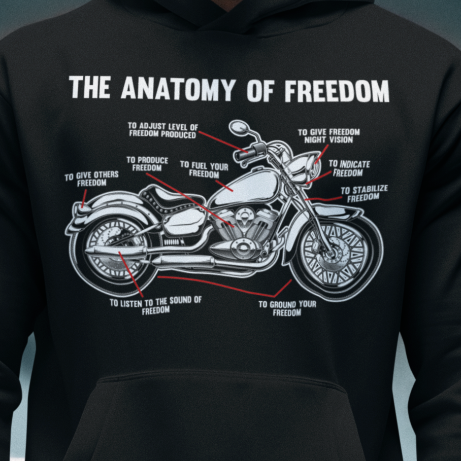 Anatomy of Freedom VACANCY Oversized Hoodie