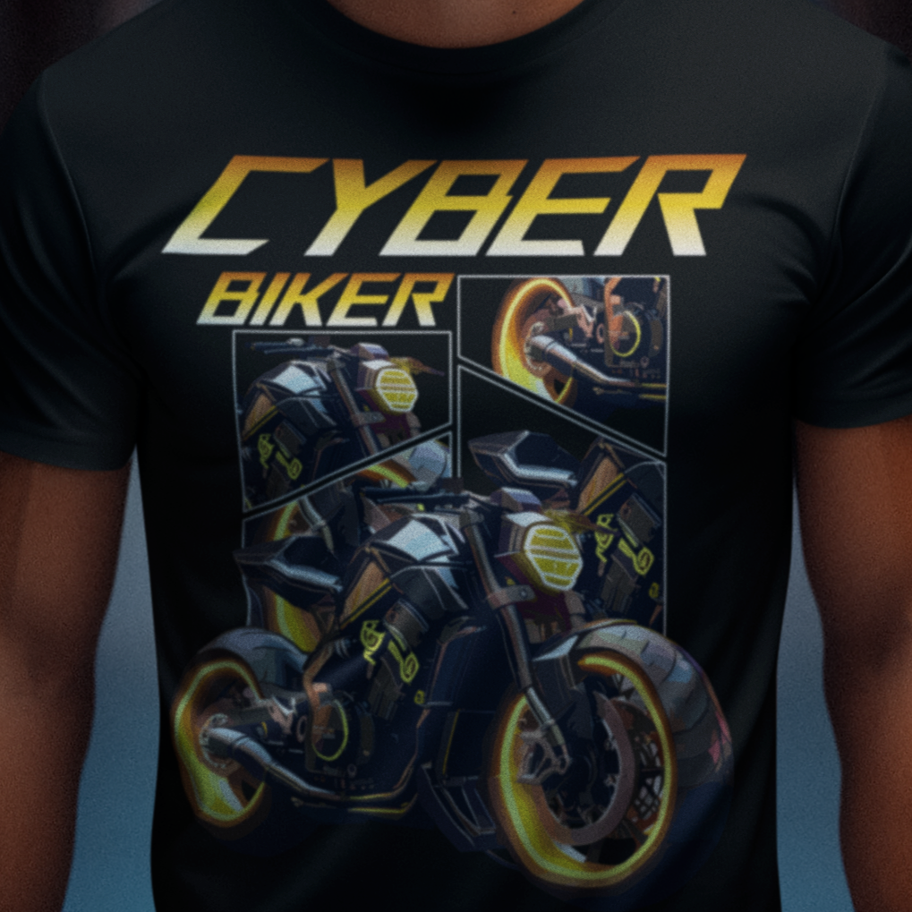 Cyber Biker Classic Organic Shirt