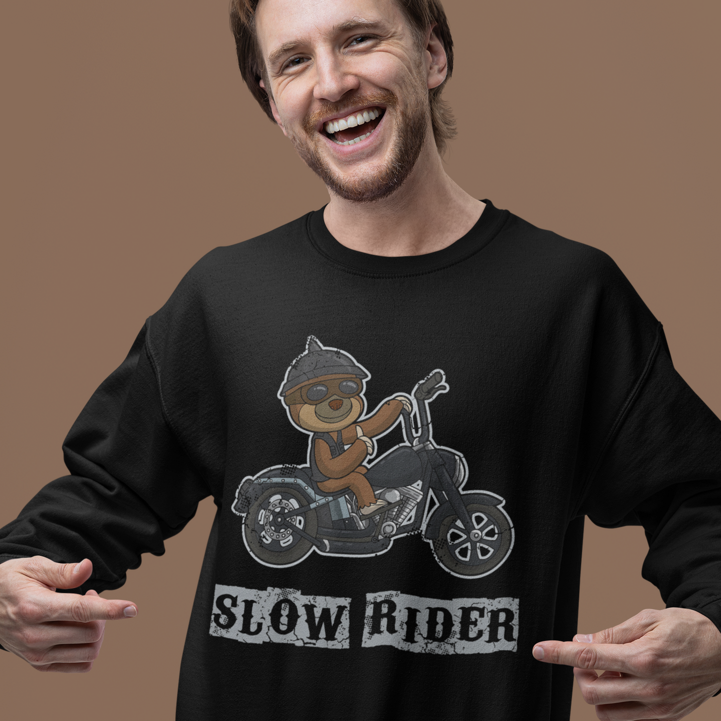 Slow Rider HigherBlanks Premium Sweatshirt