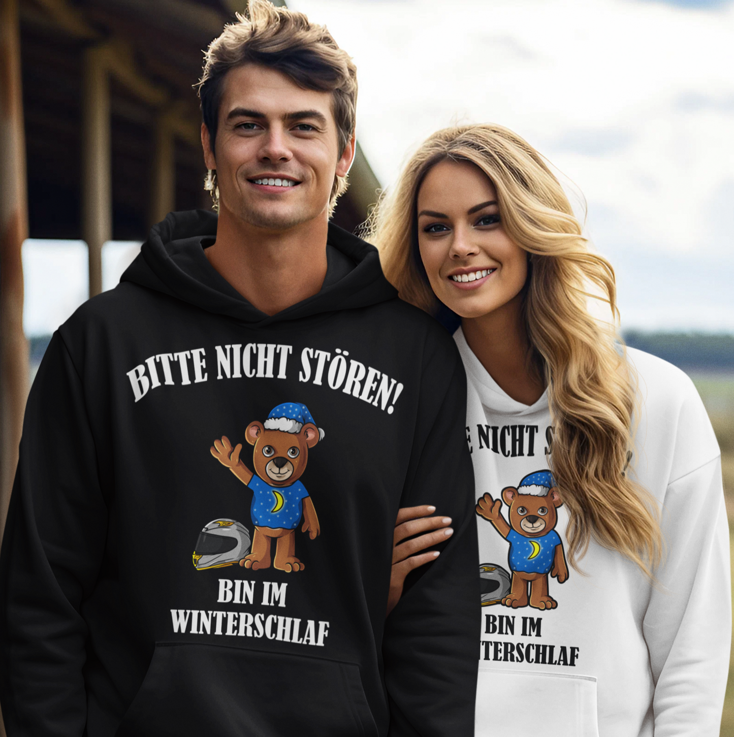 Winterschlaf HigherBlanks Premium Hoodie Winter