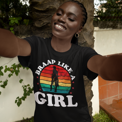 Braap like a girl Basic Shirt Unisex