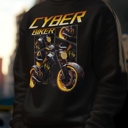 Cyber Biker HigherBlanks Premium Sweatshirt